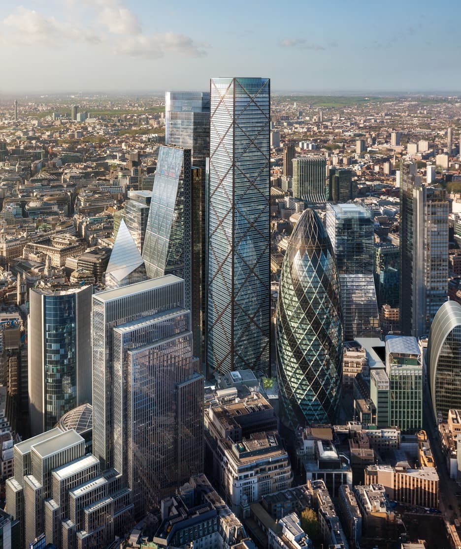 Plans for the tallest building in the City of London