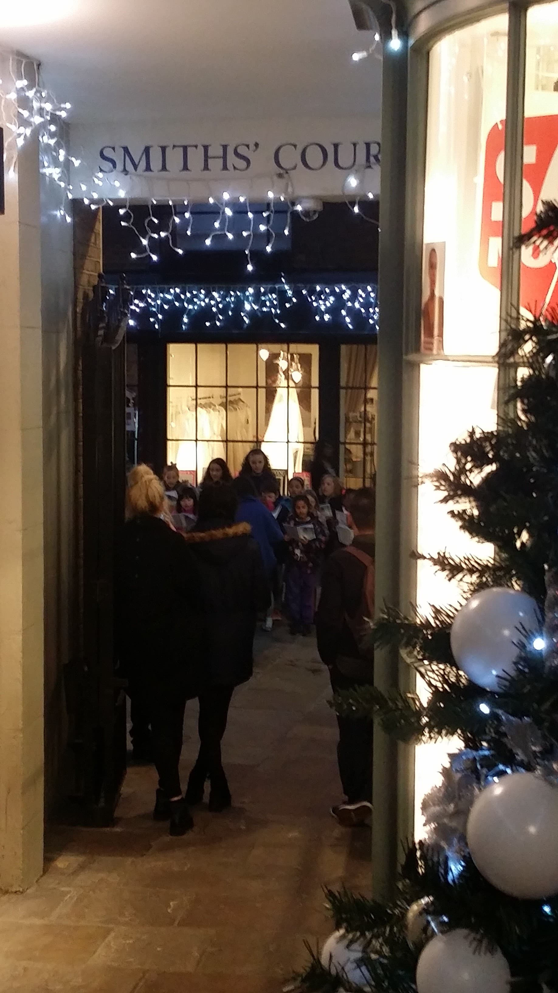 Christmas Carols at Smiths’ Court Soho London