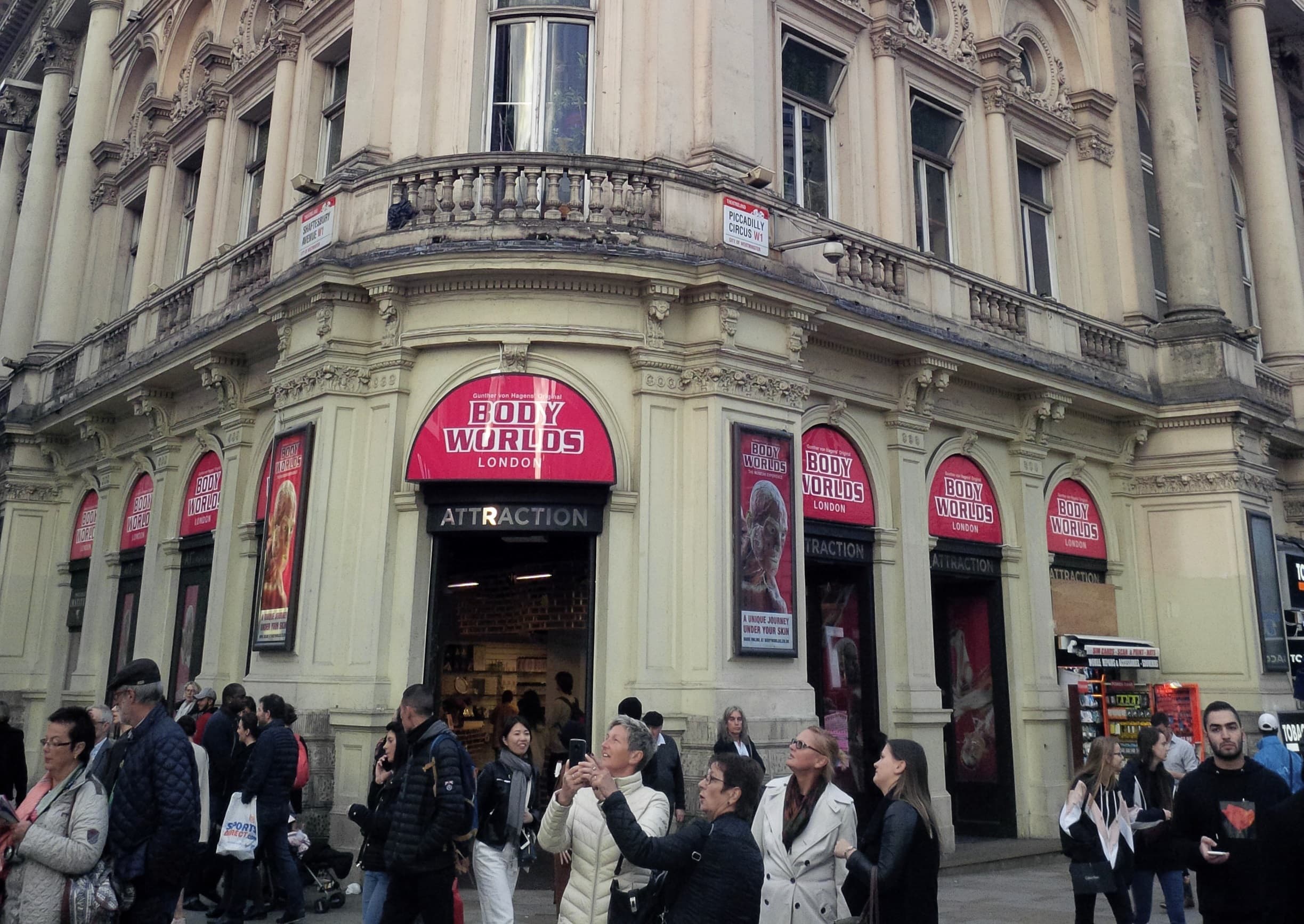 BODY WORLDS 28,000 SQ FT DEAL